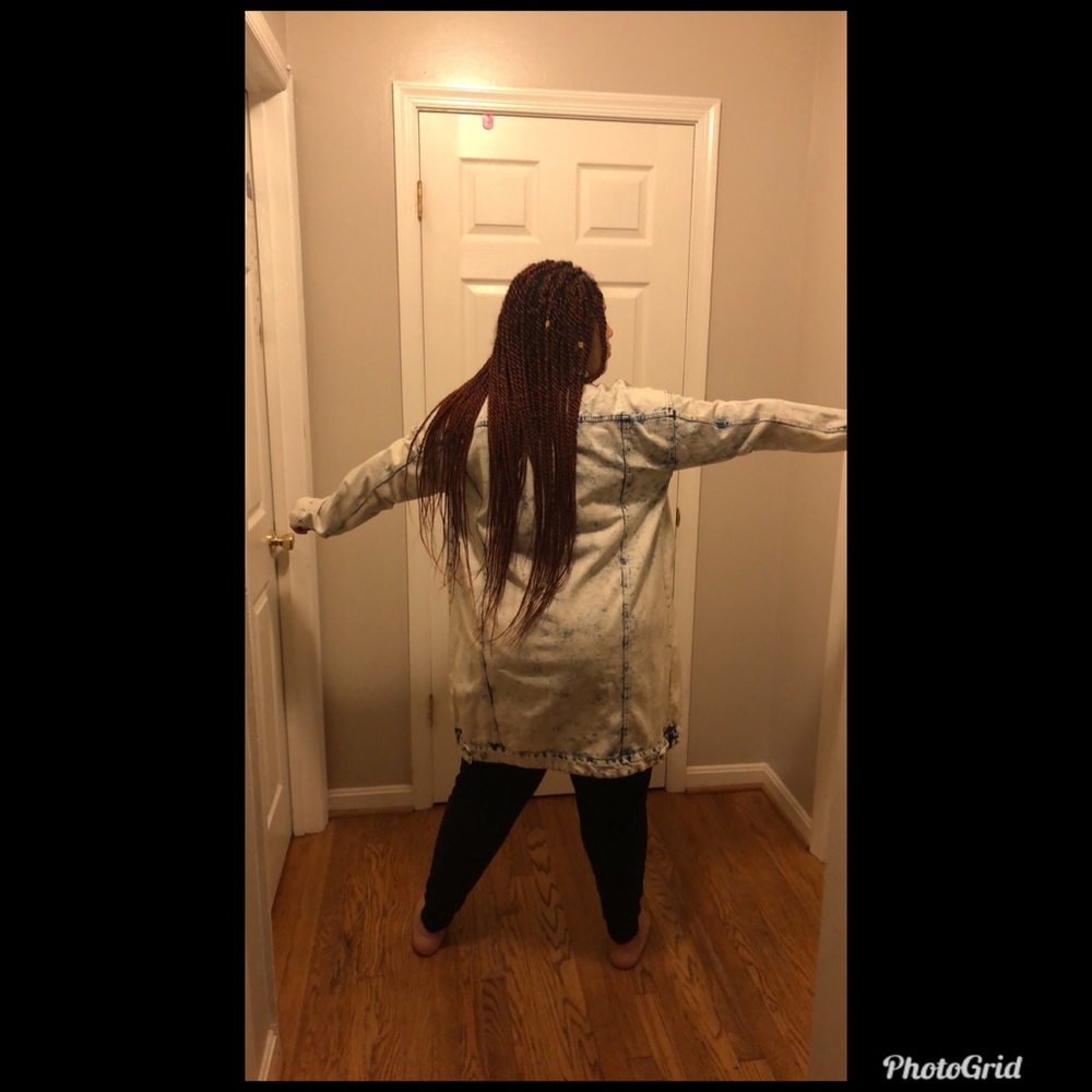 Long jean jacket - Picture 3 of 4